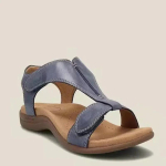 Naiste ortopeedilised T-rihmaga sandaalid, mugavad rannakingad, vabaaja, suurte suuruste, suve disainer-sandaalid 35 gray