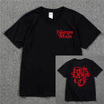 T&uuml;drukud ei nuta Inimeste Unisex T-s&auml;rk Unisex Puuvillane Parim kvaliteet Must Valge Kirjatr&uuml;kk Vabaaja Hip Hop Ts&auml;rgid Harajuku Tops t 2XL