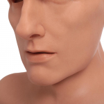 Bell K&auml;sitsi valmistatud Silikoonist Realistlik Mask Ilus ja Elutruu N&auml;gu Ristriietujatele Cosplay ja Transsoolistele beež