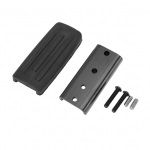 Laiendatud piduripedaal jalaraua jaoks, laiemad jalatoed, kummist, must, suurem piduripedaal, asendus jaoks