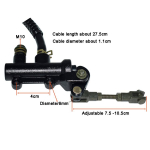 Tagumise piduri peasilindri pump Kawasaki Ninja Zx6 Zx7
