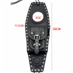 Jinjila 450 Mootorratta Nahast Veekindel Paagikott - Eriti Suur 50x17.5 cm must