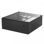 MINI-ITX jaoks(17x17) Arvutikorpus Alumiiniumist kodukino AC-DC HTPC arvutikarp lauaarvuti korpus