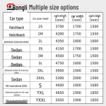 Universaalne nelja hooaja veekindel sametvoodriga auto kate 2M