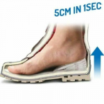 Semelles &Eacute;l&eacute;vatrices - Non sp&eacute;cifi&eacute; - 5x1cm - Silicone - Antid&eacute;rapantes - Unisexe