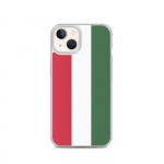Coque pour iPhone - PIXELFORMA - iPhone 13 - Drapeau de la Hongrie - Silikoonist supp - Design l&eacute;ger