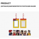 [HOTSAUCE] BABYMONSTER PVC Fotokaardi Hoidja