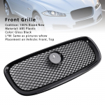 XF-R stiilis esipamperi iluv&otilde;re iluv&otilde;re sobib Jaguar XF 2012-2015 l&auml;ikiv must