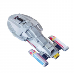 BuildMoc Technical Voyager Star Trek T&auml;helaev Mudel Ehitusklotsid Kokkupandavad Klotsid Laste Hariduslikud DIY M&auml;nguasjad Poisi S&uuml;nnip&auml;evakingitused