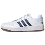 Adidas Hoops 2.0 Valge Tumesinine Unisex Tennised Cloud-White Gum GZ7969 46