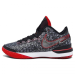 FaZe Clan x Nike Zoom LeBron NXXT Gen Bred Meeste tossud Must Valge University-Red DR8784-001 44.5