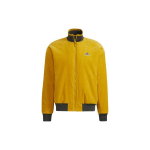 Adidas Sametjakk tikitud logoga, soe, sportlik, p&uuml;stkraega, liibuv meestejakk, kollane HD0361 XL