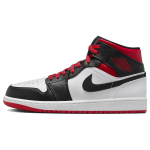 Air Jordan 1 Mid Gym Red Black Toe Meeste tossud Valge DQ8426-106 40 black