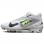 Nike Alpha Menace 4 Pro Valge Must Unisex Tossud Metallik-H&otilde;bedane Photon-Dust FD7037-100 47.5