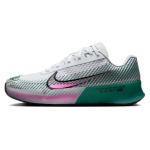 Nike Court Air Zoom Vapor 11 HC Valge Bicoastal M&auml;nguline Roosa (Naised) Naiste tossud Must DR6965-109 36