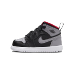 Jordan 1 Mid ALT Must Tulepunane Valge Tsemendihall (TD) Beebiketsid DR9744-006 27 black