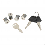 Car Roof Core Kit Auto s with Key Zinc Alloy Rustproof Fixed Lock Cylinders for Cross Bar Racks Type A