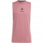 Adidas X Les Mills Mugav &Uuml;mara Kaelusega Kirjalogoga Spordivest Meeste Vestid Tume-Pruun Punane JJ3150 2XL