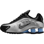Nike Shox R4 GS Metallik H&otilde;be Ps&uuml;hhiline Sinine Laste Tossud Hall Must CW2626-004 39 gray