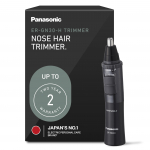Panasonic Meeste K&otilde;rva- ja Ninakarvade Trimmer, M&auml;rg/Kuiv, H&uuml;poallergeenne, Kahepoolne Tera - ER-GN30-H