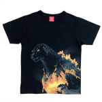 Valmistatud Jaapanis L&uuml;hikeste varrukatega Godzilla OJICO 2025 koost&ouml;&ouml; Unisex L Lapsed Naised Mehed Must l&uuml;hikeste varrukatega T-s&auml;rk (1995. aasta) T-s&auml;rk [Ametlik] must