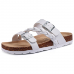 Moodsad Litfun Klassikalised Naiste Korgist Sussid Kaaretoega Daami Suvised Korgist Sandaalid Trendikad Slip-On Sussid Reguleeritava Pandlaga 36