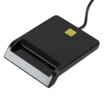 Kaasaskantav USB 2.0 kiipkaardilugeja DNIE ATM CAC IC ID pangakaardi SIM-kaardi klooneri pistik Windows Linuxi jaoks must