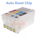 Puce ARC de cartouche d'encre rechargeable 407 XL pour imprimante Epson WorkForce WF-4745 WF-7841