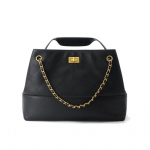 Vintage Totes Kott Kuum Ehtne Nahk Naiste Kott Mitmek&uuml;lgne Veisenaha &Auml;mbrikott Tuttide Disain Kett Suure Mahutavusega &Uuml;ksik Nahast Rihm 34x12x25 must