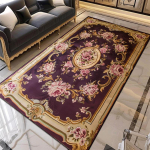 Euroopa stiilis lillemustriga vaip elutuppa Retro kaunistusvaibad magamistuppa Suure pindalaga libisemiskindel matt Lihtsalt puhastatav pestav 60x90cm