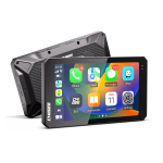 AKEEYO x CHIGEE Mootorratta nutikas monitor &uuml;hildub CarPlay ja Androidiga Bluetooth IPS 2000nit IP69 Veekindel ja CG BMW OEM BSD Tagumine pimeala
