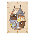 Paberiteater Minu naaber Totoro -Puidust stiil- PT-WL12X