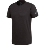 Adidas Freelift Prime Tee Pullover &Uuml;mmargune kaelus &Uuml;hev&auml;rviline L&uuml;hikeste varrukatega T-s&auml;rk Meeste &Uuml;laosad Must CD9738 XL
