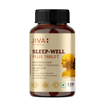 Jiva Ayurveda Sleep Well Plus 120 tabletti s&uuml;gava une toetamiseks Ei tekita s&otilde;ltuvust Keemilistest ainetest vaba