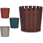 Pot de Fleurs Plastique - BigBuy Home - S3604739 - Mat&eacute;riaux divers - Multicolore - Trou de Drainage puhas