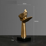 Vaigu abstraktsed maskikujud Euroopa miniatuursed kujukesed siseruumideks kodukontori &otilde;ppet&ouml;&ouml;ks. T&ouml;&ouml;lauafiguurid, kaunistused, kaunistused