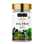 Kapiva Dia Free Ayurveda kapslid igap&auml;evaseks ainevahetuse heaoluks, energian&otilde;udluse tasakaalustamiseks ja taimse toitumise toetamiseks Pakk 1 60 kapslit