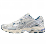 Mizuno Wave Rider 10 Valge H&otilde;bedane Sinine Tennised D1GA243101 42 h&otilde;be