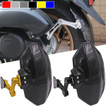 Mootorratas YAMAHA NMAX155 AEROX155 NVX155 AEROX 155 Tarvikud N-MAX 155 NMAX 155 Tagumine poritiib Porikaitse Porikaitse Kaitsja NVX LOGO Black