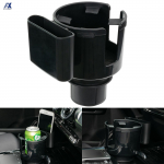 2 in 1 Multifunctional Adjustable Car Cup Holder Expander Adapter With Phone Holder Car Drink Cup Bottle Holder Stand