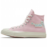 Golf Le Fleur x Converse Chuck 70 Samet Klassikaline Mugavus K&otilde;rge L&otilde;ikega L&otilde;uend Unisex Roosa, Valge ja Sinine 37
