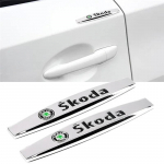 Auto v&auml;lisk&uuml;lje kleebised Kriimustusvastane kleebis Skoda Citigo Fabia Kamiq Karoq Kodiaq Octavia Rapid Roomster Superb Embleemile