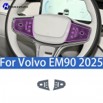 For Volvo EM90 2025 Car interior center console protective sticker interior decorative strip TPU protective sticker refit ppf Right-hand drive