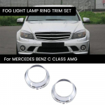 2 tk esikaitseraua udutulede katte raami viimistlus Mercedes W204 C63 AMG 2008-2011 jaoks