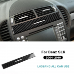 Mercedes Benz SLK R171 2004 2005 2006 2007 2008 2009 2010 Kesk&otilde;huavade Ehtne Pehme S&uuml;sinikkiust Kattekleebise Tarvikud Black LHD RHD B