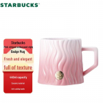 Starbucks roosade triipudega reljeefne kruus