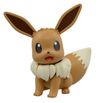 Pokemon Plastikmudelite Kollektsioon BIG 02 Eevee Plastikmudel Eelv&auml;rvitud