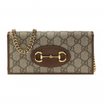 Gucci 1995 Hobuseraua Kettrahakott Beež/Pruun Suhkur Naiste Kotid 621892-92TCG-8563 Basic Set (Bag+Dust Bag)