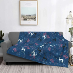 Whippet Tekk Pehme Flanell Fliis Soe Greyhound Sighthound Koer Visketekid Kontorisse Voodipesu Diivan Voodikatted 150cm x 200cm