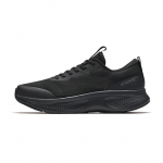 Anta Shen Xing LITE Cushioning Abrasion Resistant Breathable Low top Walking Shoes Men's Basic Black 112547713-1 40